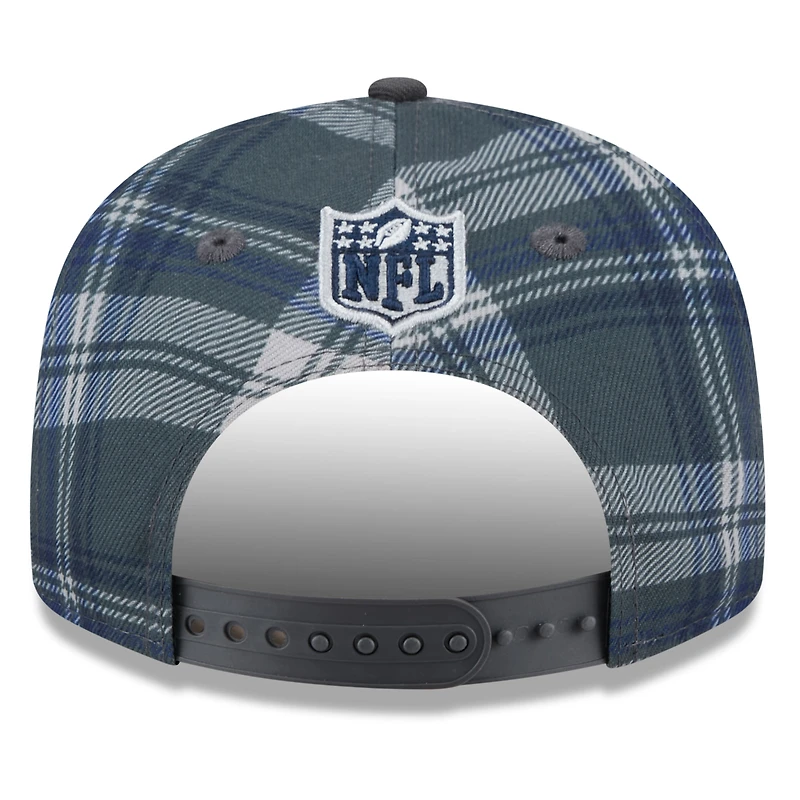 Youth New Era Navy Dallas Cowboys 2024 Sideline Statement 9FIFTY Snapback Hat