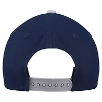 Youth New Era Navy Dallas Cowboys Arch COOLERA 9FORTY A-Frame Adjustable Hat