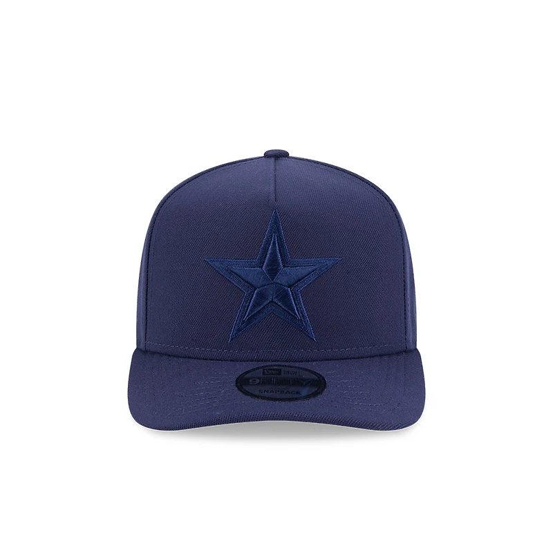Youth New Era Navy Dallas Cowboys Color Pack A-Frame 9FIFTY Snapback Hat