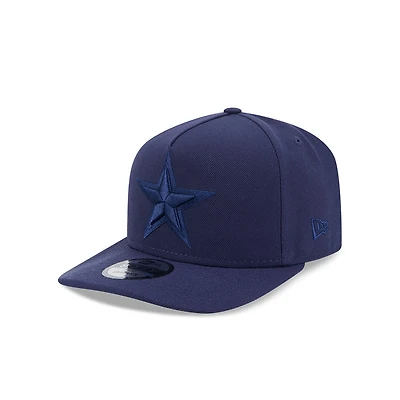 Casquette snapback A-Frame 9FIFTY bleu marine Dallas Cowboys pour jeune New Era