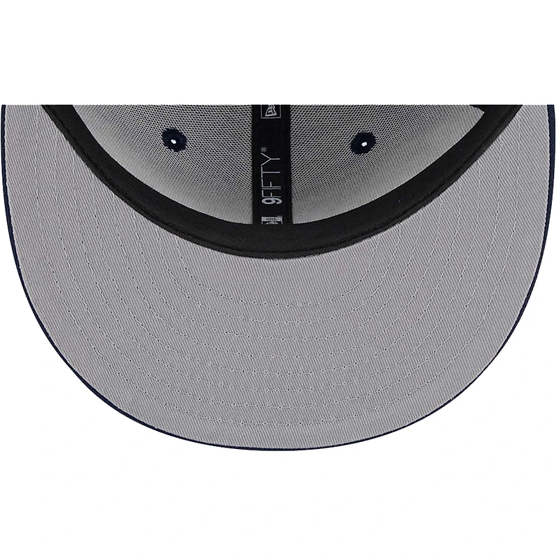 Casquette snapback 9FIFTY pour enfant Dallas Cowboys Main Script New Era bleu marine