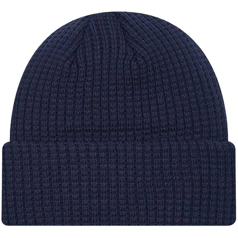 Bonnet en tricot à revers et à revers pour jeunes New Era bleu marine Dallas Cowboys
