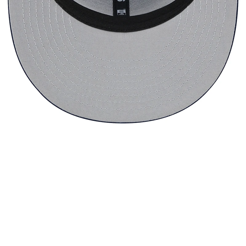 Youth New Era Navy Dallas Cowboys Retro Joe Main Trucker 9FIFTY Snapback Hat