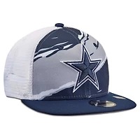 Casquette snapback 9FIFTY Trucker Snapback Dallas Cowboys Tear bleu marine New Era pour jeune