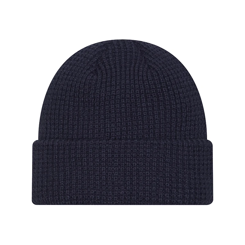 Youth New Era Navy Dallas Cowboys Waffle Cuffed Knit Hat