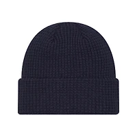 Youth New Era Navy Dallas Cowboys Waffle Cuffed Knit Hat