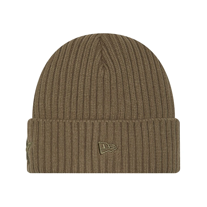 Youth New Era Olive Dallas Cowboys Color Pack Cuffed Knit Hat