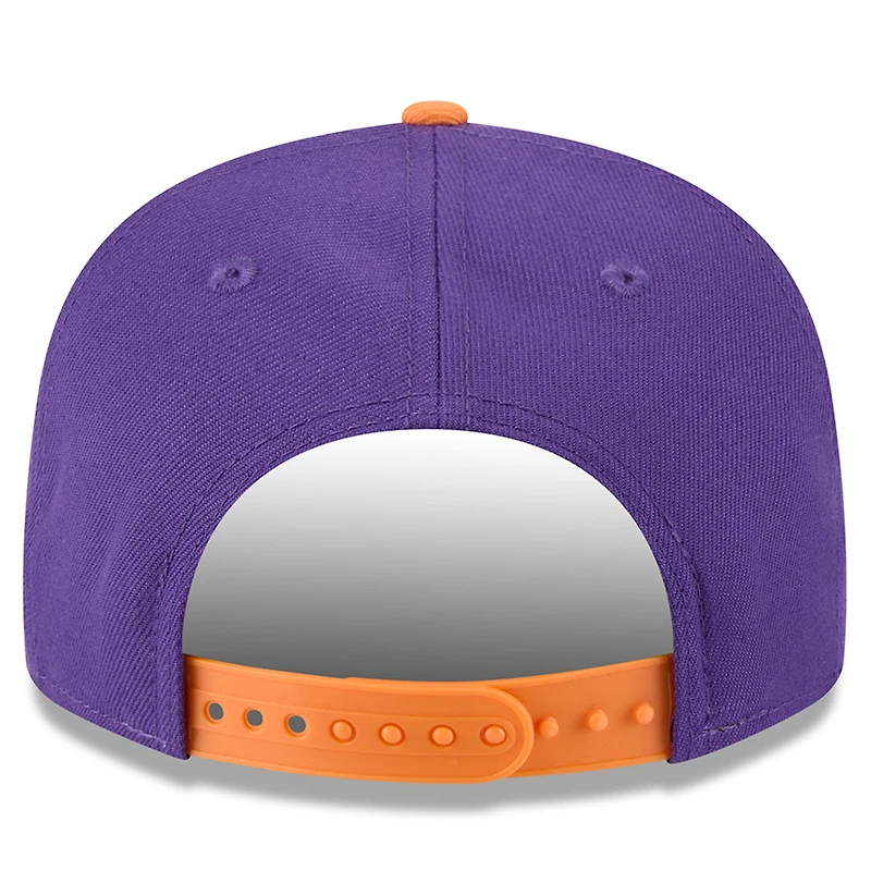 Casquette Snapback Nickelodeon Slime 9FIFTY violette/orange Dallas Cowboys New Era pour jeune