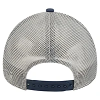 Youth New Era White/Navy Dallas Cowboys Streak 9FORTY A-Frame Adjustable Hat