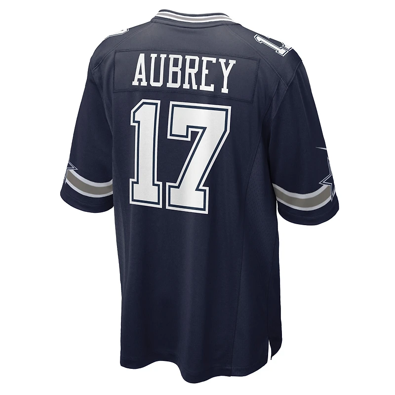 Youth Nike Brandon Aubrey Navy Dallas Cowboys Game Jersey