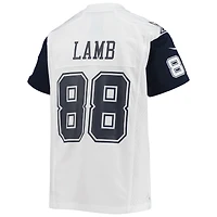 Maillot de jeu alternatif Nike CeeDee Lamb blanc pour jeunes des Cowboys Dallas