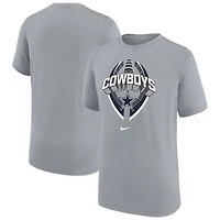 T-shirt Nike bleu marine pour jeune Dallas Cowboys Icon Legend