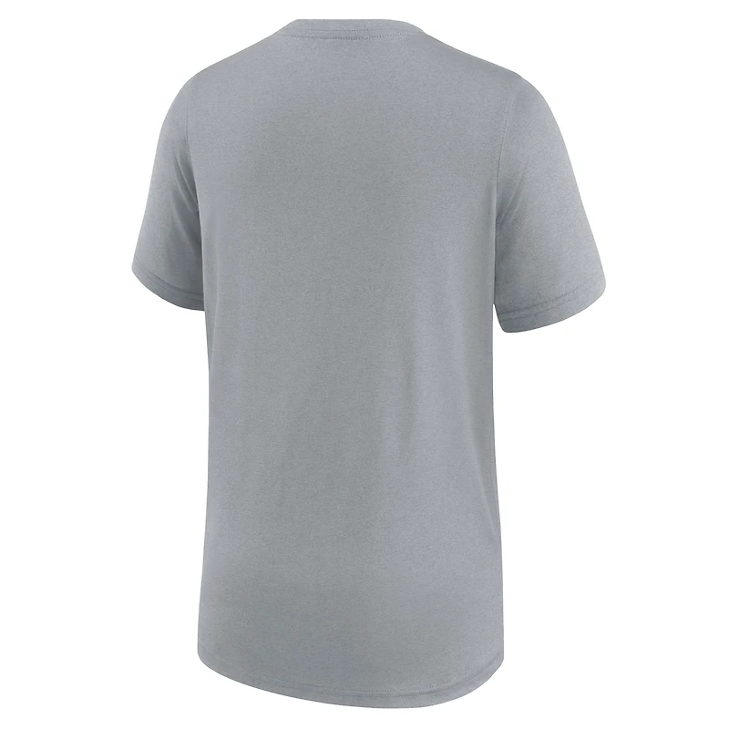 Youth Nike Gray Dallas Cowboys Icon Legend T-Shirt