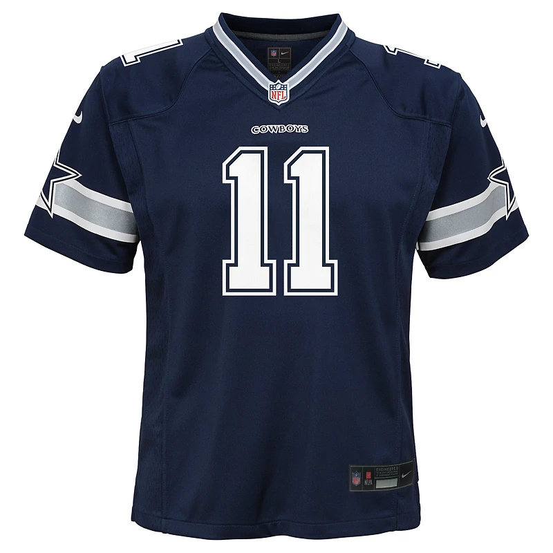 Maillot de jeu Dallas Cowboys Nike Micah Parsons pour jeune, bleu marine