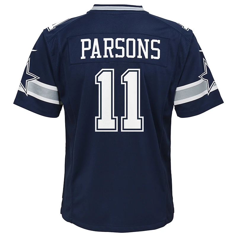 Youth Nike Micah Parsons Navy Dallas Cowboys Game Jersey