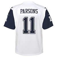 Maillot de jeu alternatif Nike Micah Parsons pour jeunes des Dallas Cowboys, blanc