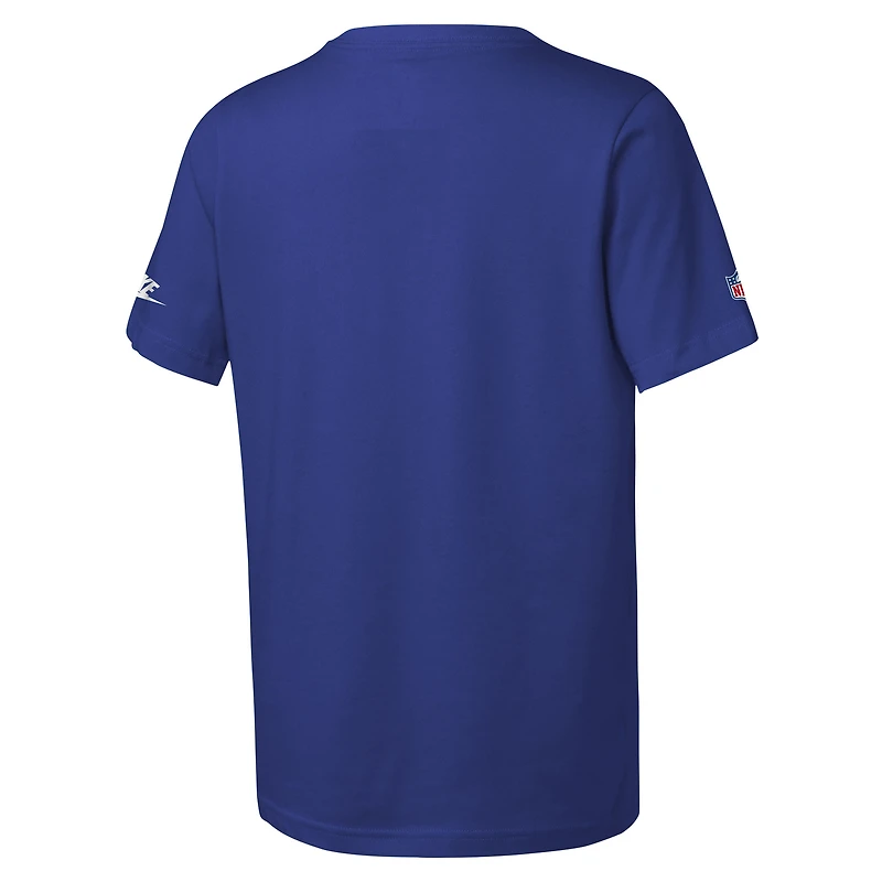 T-shirt Nike bleu marine pour jeune Dallas Cowboys
