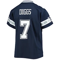 Maillot de match Nike Trevon Diggs pour jeunes des Cowboys Dallas, bleu marine