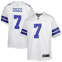 Maillot de match Nike Trevon Diggs pour jeunes des Cowboys Dallas, blanc