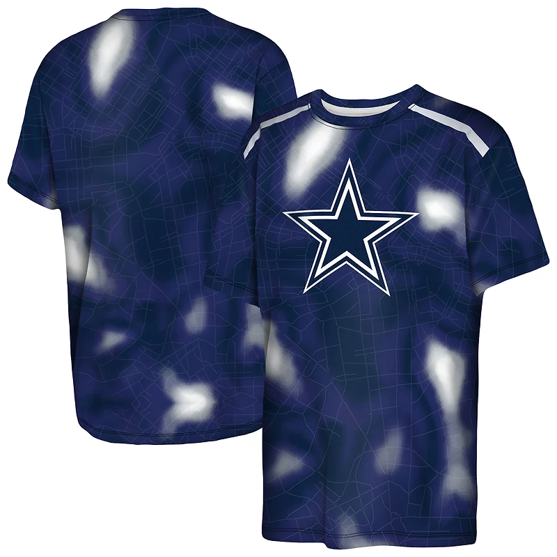 T-shirt Dri-Tek bleu marine pour jeunes des Cowboys de Dallas