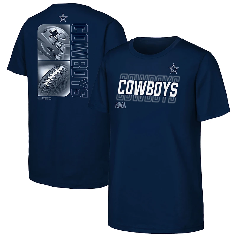 Youth Outerstuff Navy Dallas Cowboys Energy T-Shirt