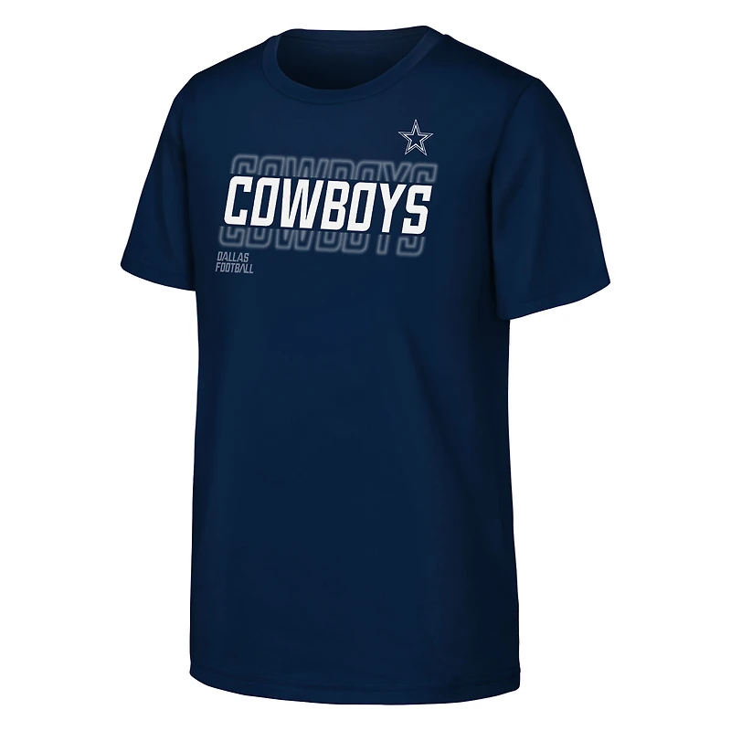 Youth Outerstuff Navy Dallas Cowboys Energy T-Shirt