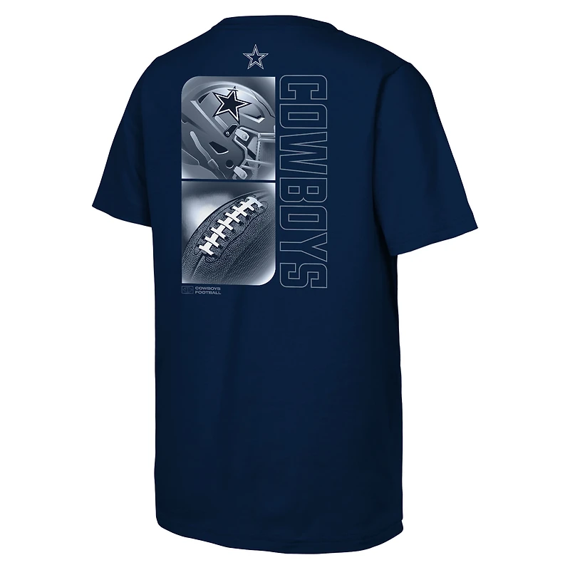T-shirt Energy bleu marine des Cowboys de Dallas pour jeunes Outerstuff