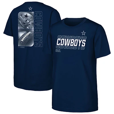 Youth Outerstuff Navy Dallas Cowboys Energy T-Shirt