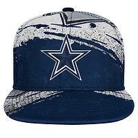 Youth Outerstuff  Navy Dallas Cowboys Make Noise Adjustable Hat