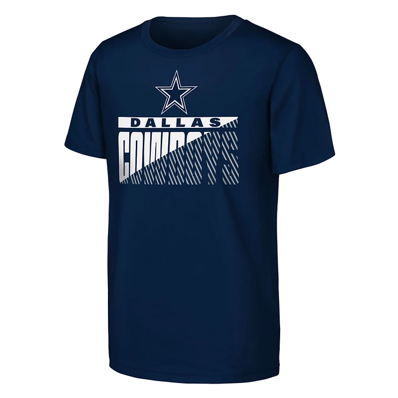 Youth Outerstuff  Navy Dallas Cowboys Never Quit 2-Pack T-Shirt Set
