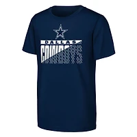 Youth Outerstuff  Navy Dallas Cowboys Never Quit 2-Pack T-Shirt Set