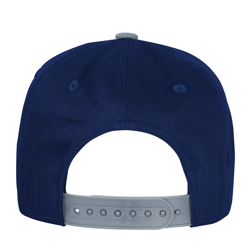 Casquette snapback rétro authentique des Dallas Cowboys, bleu marine, pour jeunes, Outerstuff, modèle True Retro, jamais portée.