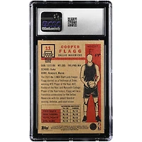 Carte de recrue Cooper Flagg Dallas Mavericks 2025-26 Topps Living Set n° 11 , authentifiée CGC 9.5
