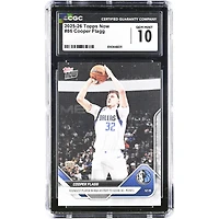 Cooper Flagg Dallas Mavericks 2025-26 Topps Now Youngest Player in NBA History to Score 40+ Points #86 CGC Authenticated 10 Rookie Card