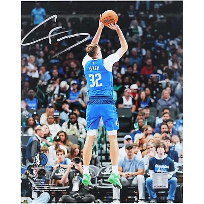 Photo de tir autographiée de Cooper Flagg (Dallas Mavericks), format 8 x 10 pouces