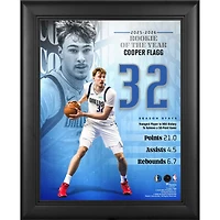 Cooper Flagg Dallas Mavericks Framed 13" x 16" 2025-26 NBA Rookie of the Year Collage