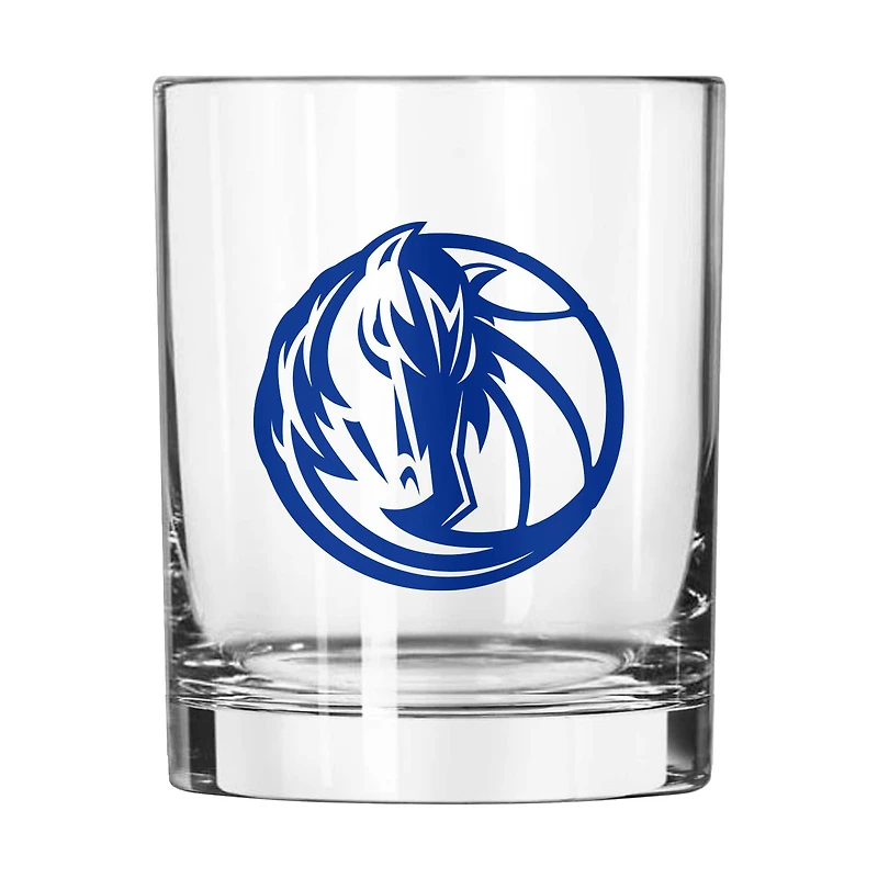 Dallas Mavericks 14 oz. Game Day Rocks Glass