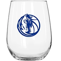Verre à boisson incurvé de 16 oz pour le jour du match des Dallas Mavericks