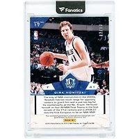 Dirk Nowitzki Dallas Mavericks Autographed 2012-13 Panini Limited Decade Dominance GU Relic #17 #02/10 Card
