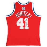 Dirk Nowitzki Dallas Mavericks Autographed Mitchell & Ness 2003-04 All-Star Swingman Jersey