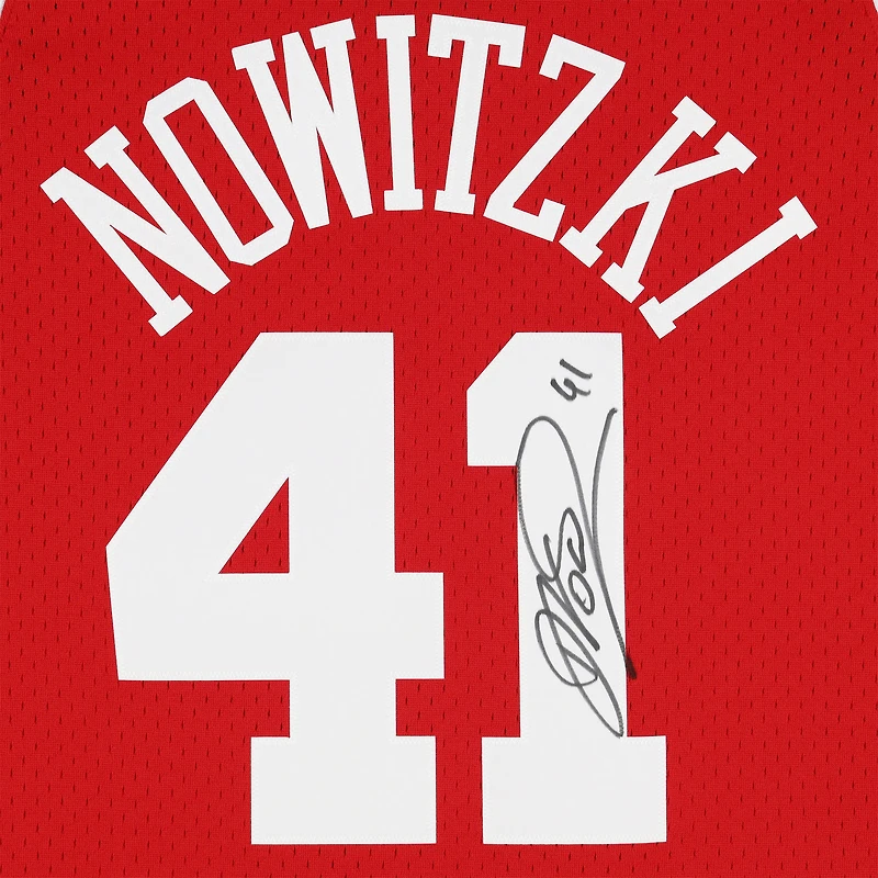 Dirk Nowitzki Dallas Mavericks Autographed Mitchell & Ness 2003-04 All-Star Swingman Jersey