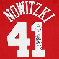 Dirk Nowitzki Dallas Mavericks Autographed Mitchell & Ness 2003-04 All-Star Swingman Jersey