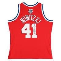 Dirk Nowitzki Dallas Mavericks Autographed Mitchell & Ness 2003-04 All-Star Swingman Jersey
