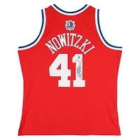 Dirk Nowitzki Dallas Mavericks Autographed Mitchell & Ness 2003-04 All-Star Swingman Jersey