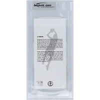 Billet commémoratif pour la cérémonie de retrait du maillot des Dallas Mavericks de Dirk Nowitzki, billet authentifié 7/10 vu par les fans de Beckett du 5 janvier 2022