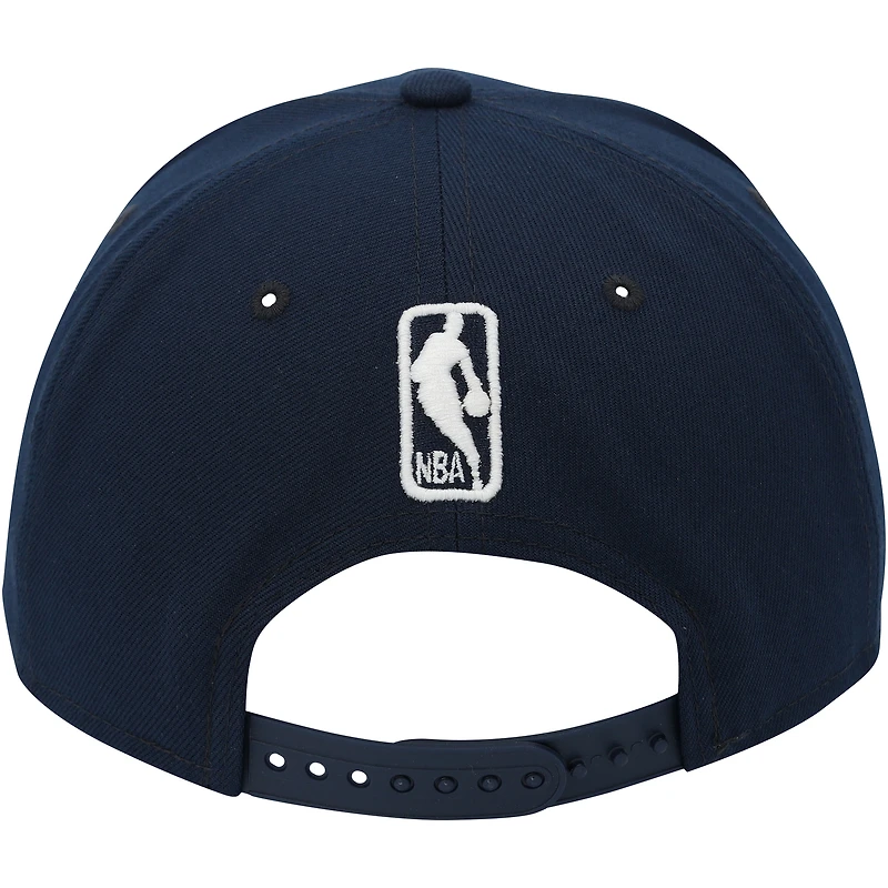 Casquette New Era bleu marine dédicacée par Klay Thompson des Dallas Mavericks