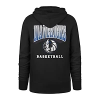 Men's '47 Black Dallas Mavericks 2025/26 City Edition Jab Step Headline Hoodie