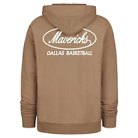 Sweat à capuche kaki Dallas Mavericks Triple Double Foundation Premium pour homme '47