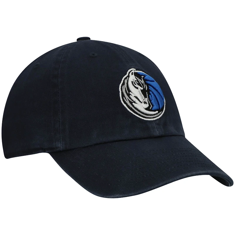 Casquette réglable '47 Dallas Mavericks Logo Clean Up pour homme, bleu marine