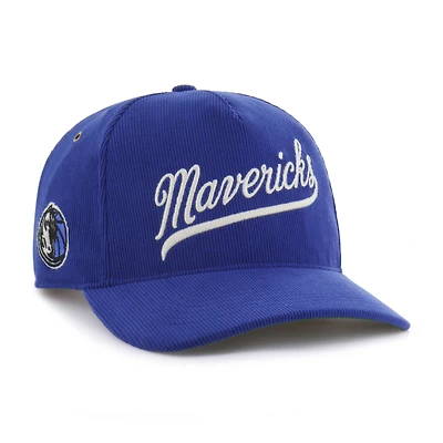 Men's '47 Royal Dallas Mavericks Golden Age Relaxed Corduroy Hitch Adjustable Hat